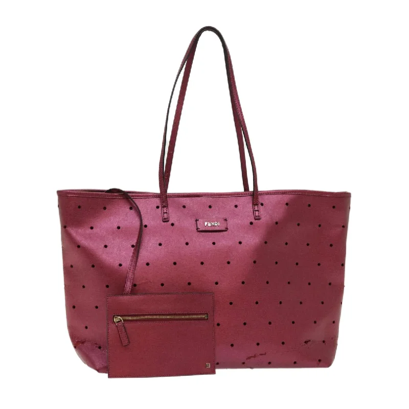 Ladies Fendi crossbody bags with a single - strap design for simplicity and ease of useFENDI Tote Bag Leather Pink  bs6445