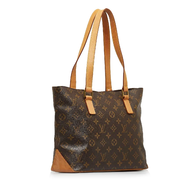 Louis Vuitton backpacks with a multi - pocket organization for functionalityBrown Louis Vuitton Monogram Cabas Piano Tote Bag