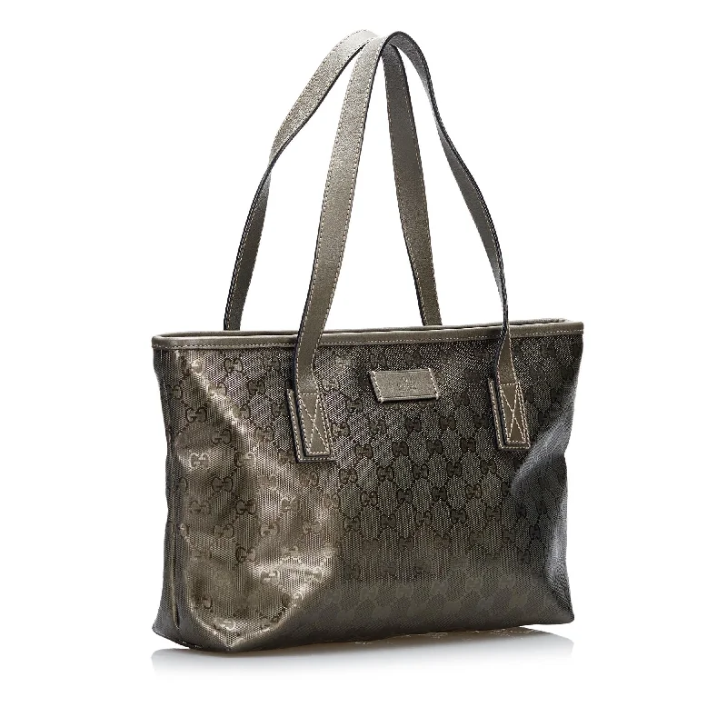 Women Gucci bags with a detachable mirror insideGucci GG Imprime Handbag (SHG-uzik4q)