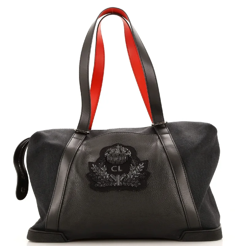 Women Gucci Sylvie bags with a monogram - embossed leatherBagdamon Boston Duffle Bag Canvas with Leather Large