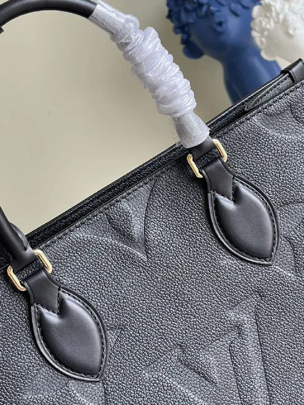 Louis Vuitton backpacks with a padded laptop compartment for travelLouis Vuitton MM OnTheGo Bag