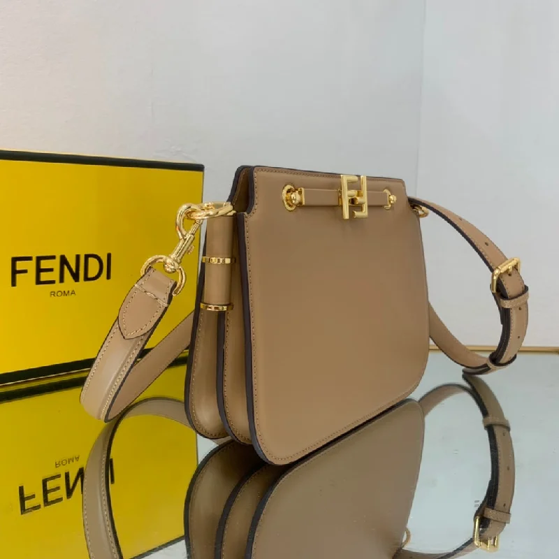 Fendi tote bags with a self - cleaning interior lining for easy maintenanceFendi Luxury Bag - FED - 317