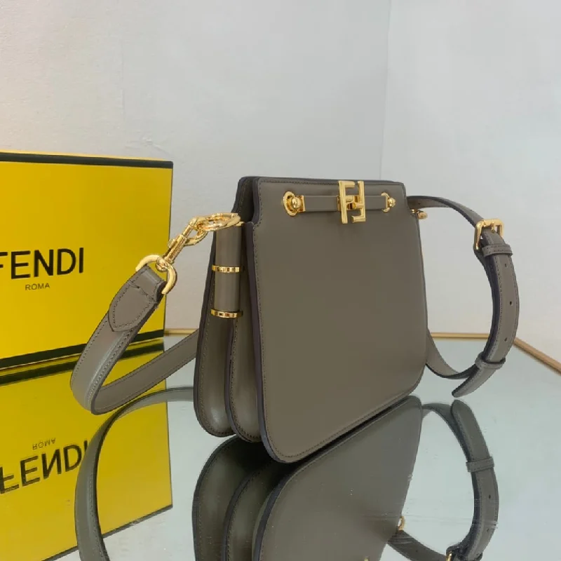 Fendi Peekaboo bags with a classic two - compartment design for organized storageFendi Luxury Bag - FED - 318