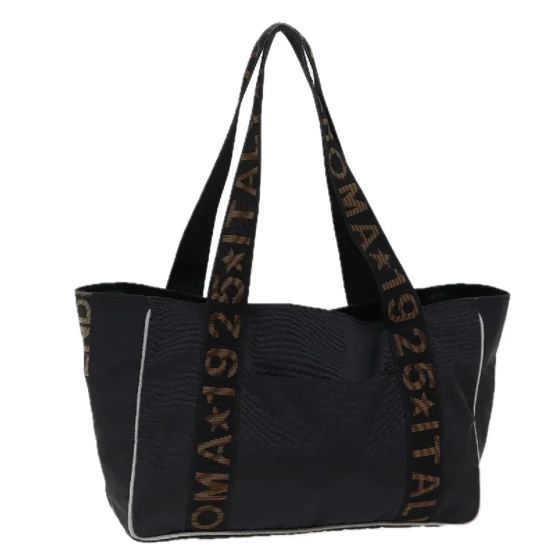 Fendi handbags with a biodegradable leather alternative for an eco - conscious choiceFENDI Tote Bag Nylon Black  bs13570