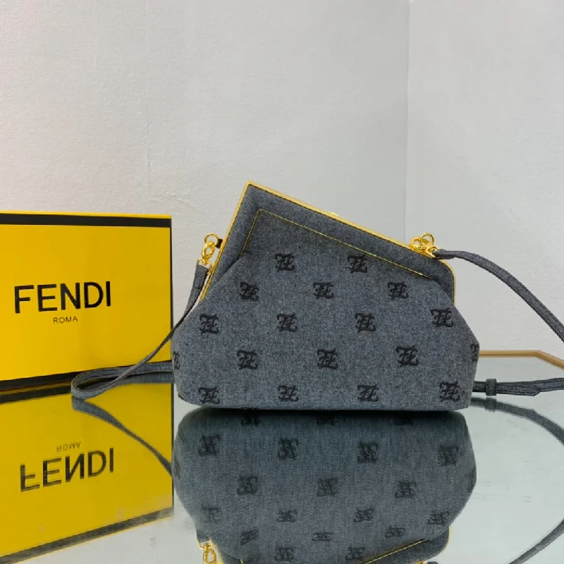 Fendi bags with a back - zip pocket for storing valuables securelyFendi Luxury Bag - FED - 320