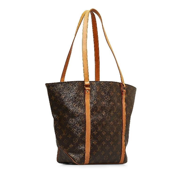 Louis Vuitton backpacks with a multi - pocket organization for functionalityBrown Louis Vuitton Monogram Sac Shopping 48 Tote Bag