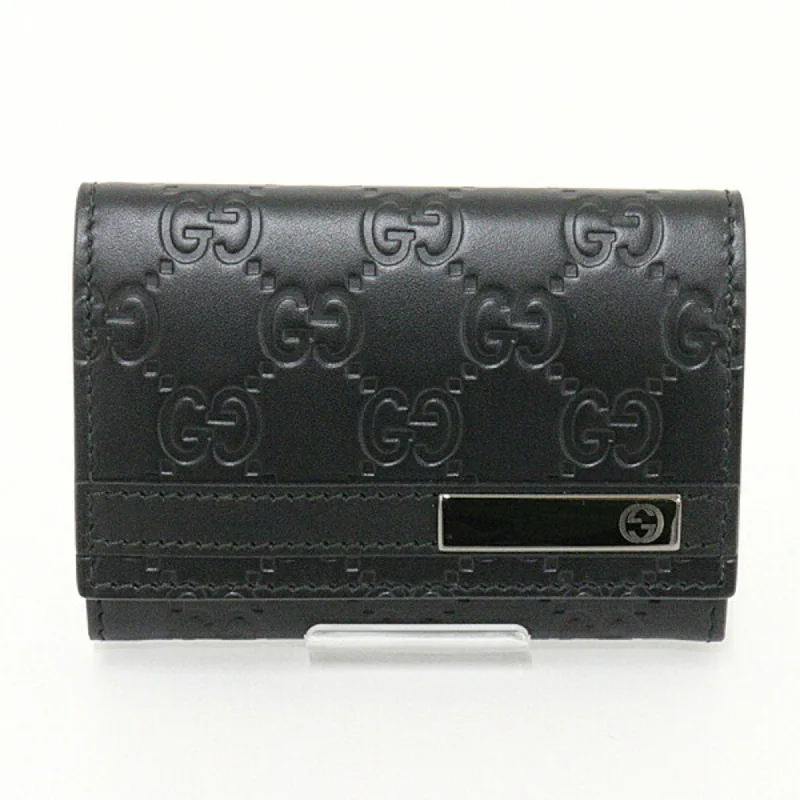 Ladies Gucci handbags with a detachable coin purse insideGucci card case 251727-CWC1R black