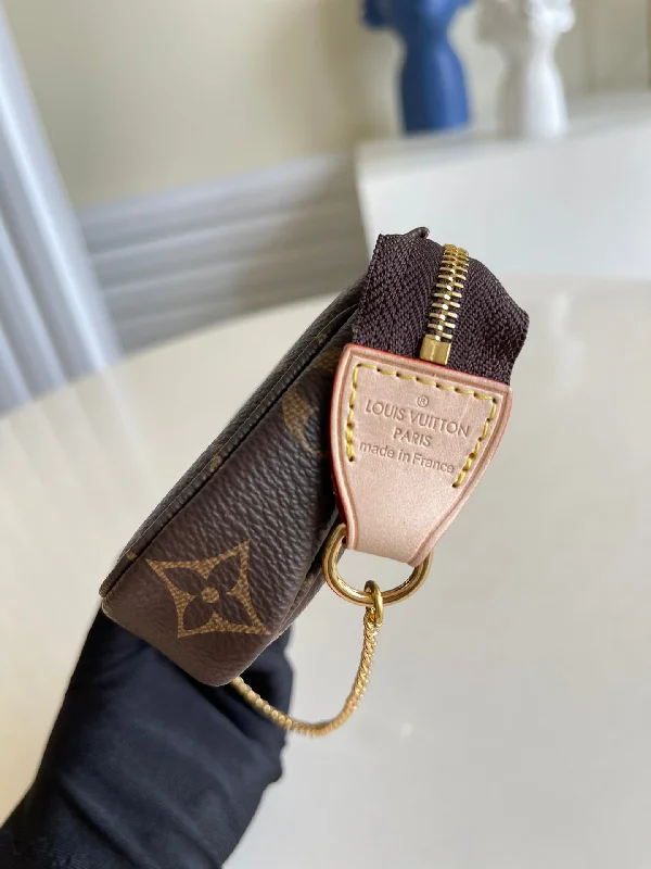 Louis Vuitton crossbody bags with adjustable shoulder straps for comfortLouis Vuitton Mini Pochette Accessories Bag