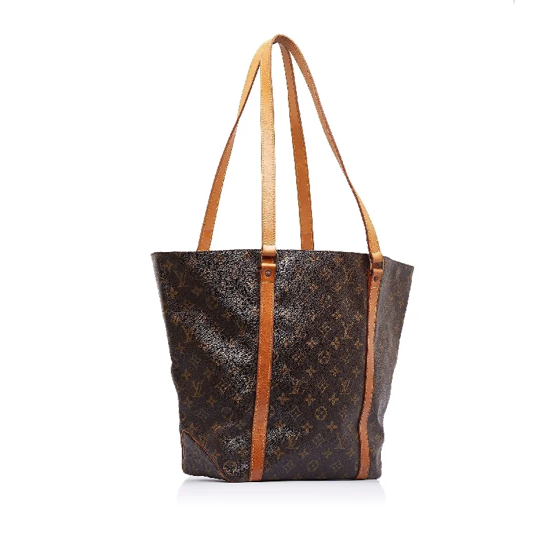 Small - sized Louis Vuitton Pochette Metis bags for a compact carryBrown Louis Vuitton Monogram Sac Shopping 48 Tote Bag