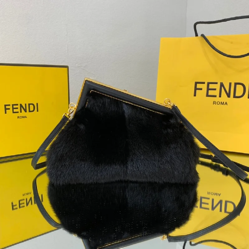 Fendi Baguette bags with a detachable charm featuring the brand's mascotFendi Luxury Bag - FED - 329