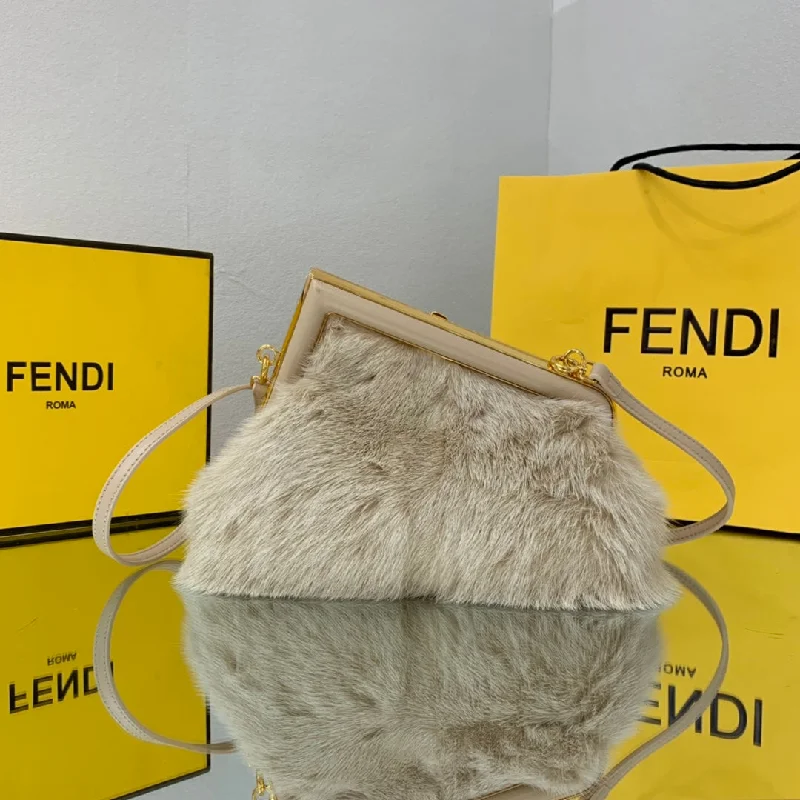 Ladies Fendi shoulder bags with a quilted leather exterior for a luxurious and cozy lookFendi Luxury Bag - FED - 327