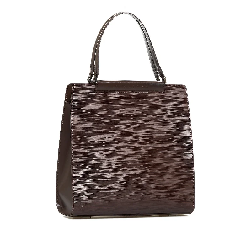 Louis Vuitton crossbody bags with adjustable shoulder straps for comfortBrown Louis Vuitton Epi Figari MM Tote Bag