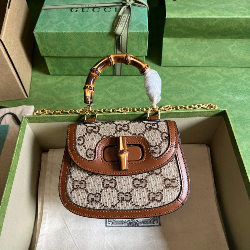 Women Gucci bags with a front - flap pocket for quick - access itemsWF - Gucci Bags - 123