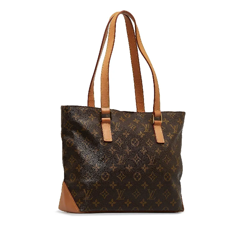 Ladies Louis Vuitton Capucines bags with gold - toned hardwareBrown Louis Vuitton Monogram Cabas Piano Tote Bag