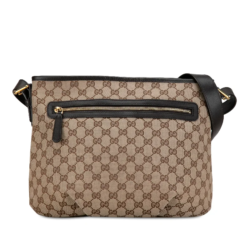 Brown Gucci GG Canvas Crossbody