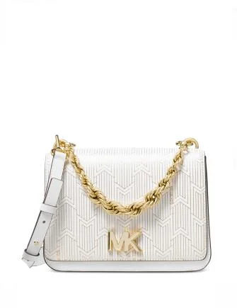 Michael Michael Kors Bags for family vacations to keep essentials organizedMichael Michael Kors Mott Chain Swag Shoulder Bag