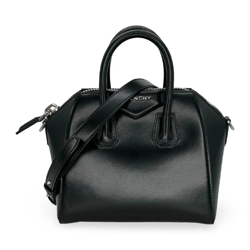 Best bags for weekend getawaysGIVENCHY: Box Leather Mini Antigona