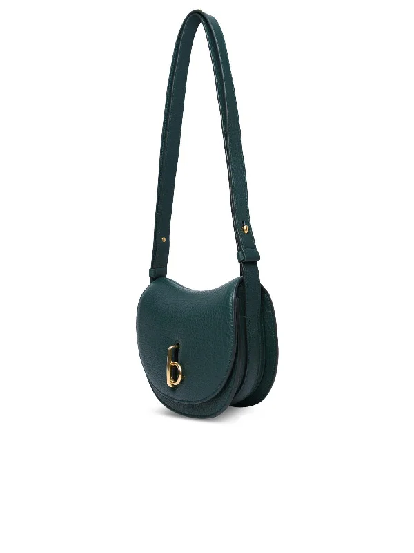 Functional Burberry Diaper Bags for New MomsBurberry 'Rocking Horse' Mini Bag In Green Leather Woman