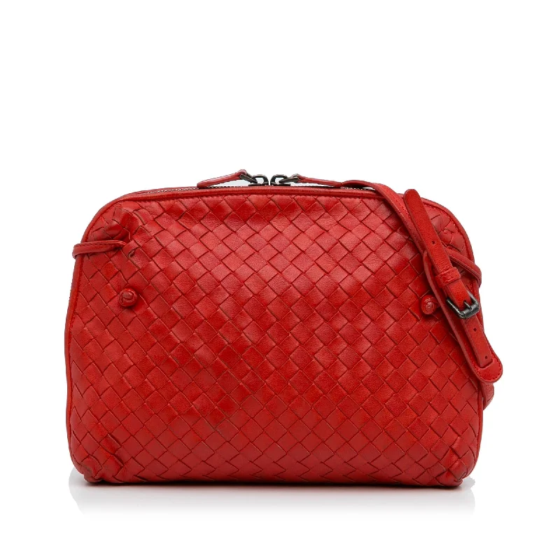 Bottega Veneta bags with canvas insertsBottega Veneta Intrecciato Nodini (SHG-fH3AVW)