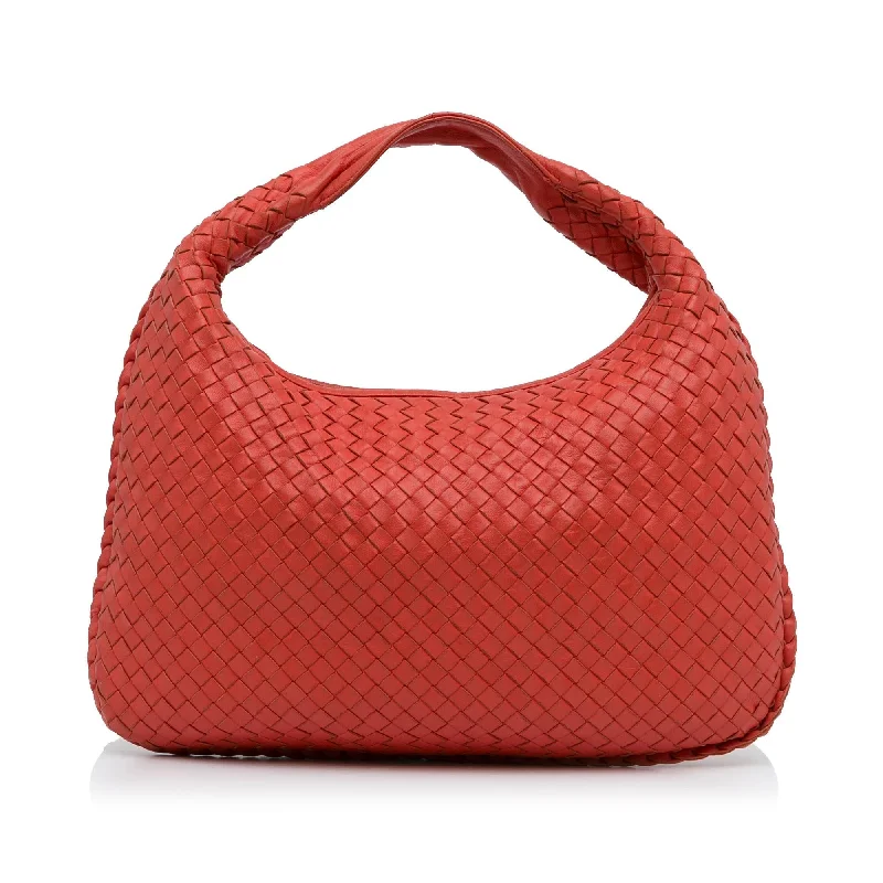 Bottega Veneta bags with herringbone patternsBottega Veneta Intrecciato Hobo (SHG-mizT9e)