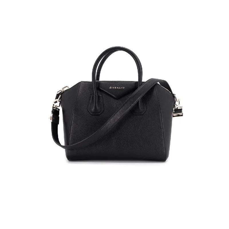 Minimalist leather handbagsGivenchy Antigona Small Black