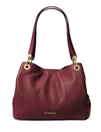 magnetic - snap Michael Michael Kors crossbody bags for easy accessMichael Michael Kors Raven Pebble Leather Tote