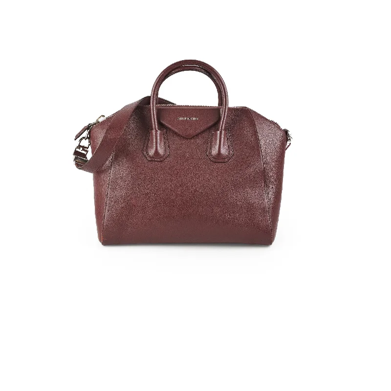 Top-rated backpack brandsGivenchy Antigona Medium Burgundy