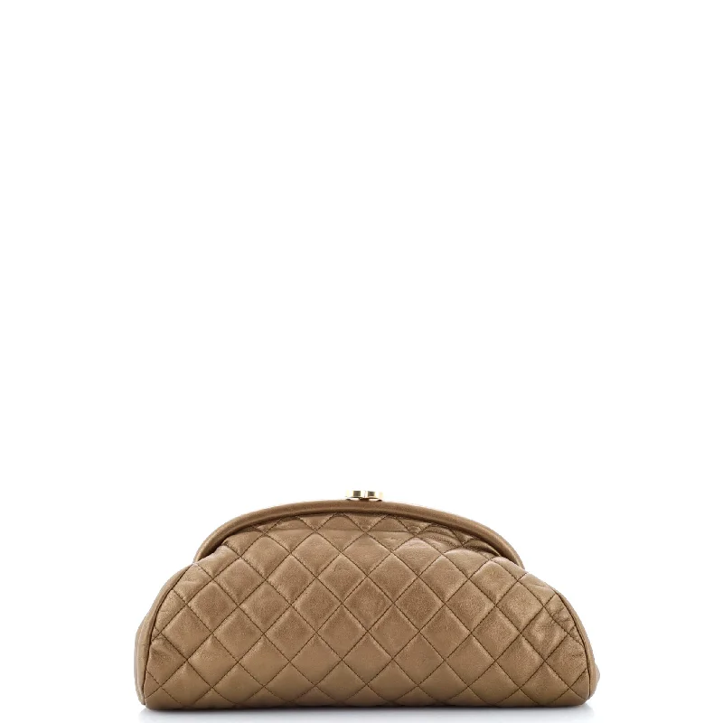 Stylish laptop bags for professionalsTimeless Clutch Quilted Lambskin