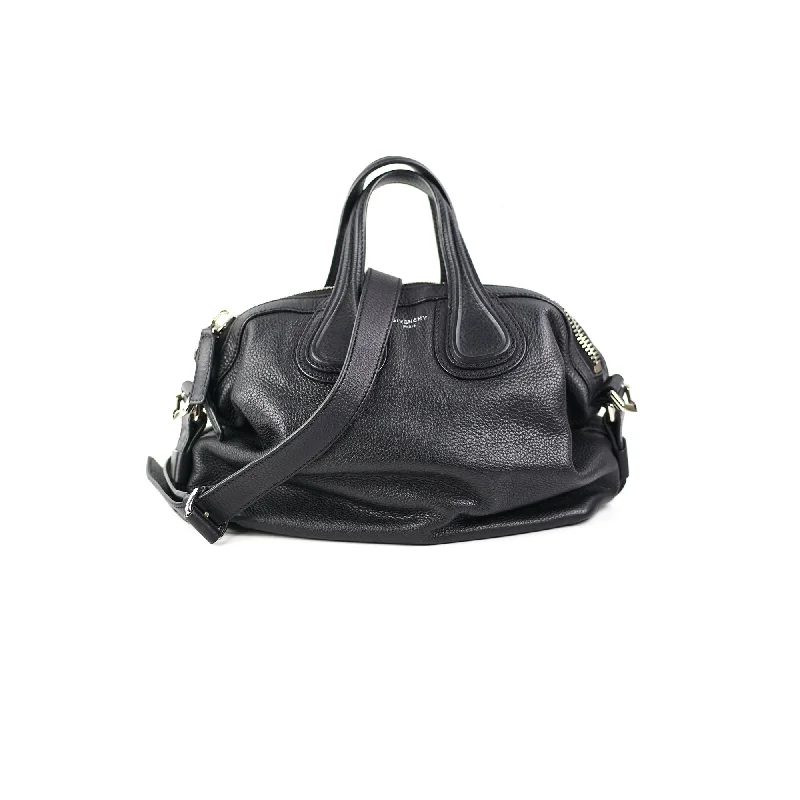 Luxury bags with chain strapsGivenchy Nightingale Small Black Shoulder Bag