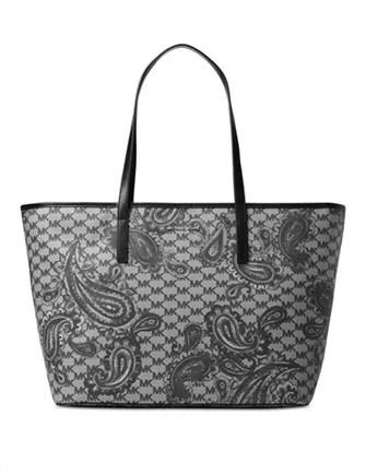 Michael Michael Kors Bags for safari trips in a durable and earth - toned styleMichael Michael Kors Studio Paisley Emry Large Top Zip Tote