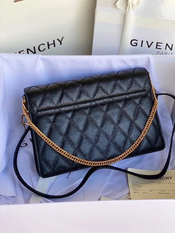 Affordable designer bag dupesGivenchy GV3 Medium Bag In Diamond Quilted Leather