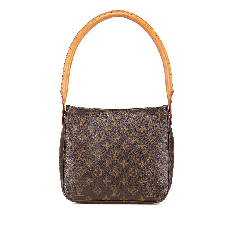 Brown Louis Vuitton Monogram Looping MM Shoulder Bag