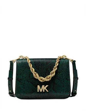 Michael Michael Kors laptop bags for professionals on the goMichael Michael Kors Mott Python Chain Shoulder Bag