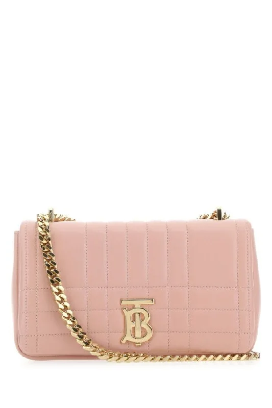 Child - Sized Burberry Bags for Little FashionistasBurberry Woman Pink Nappa Leather Small Lola Shoulder Bag