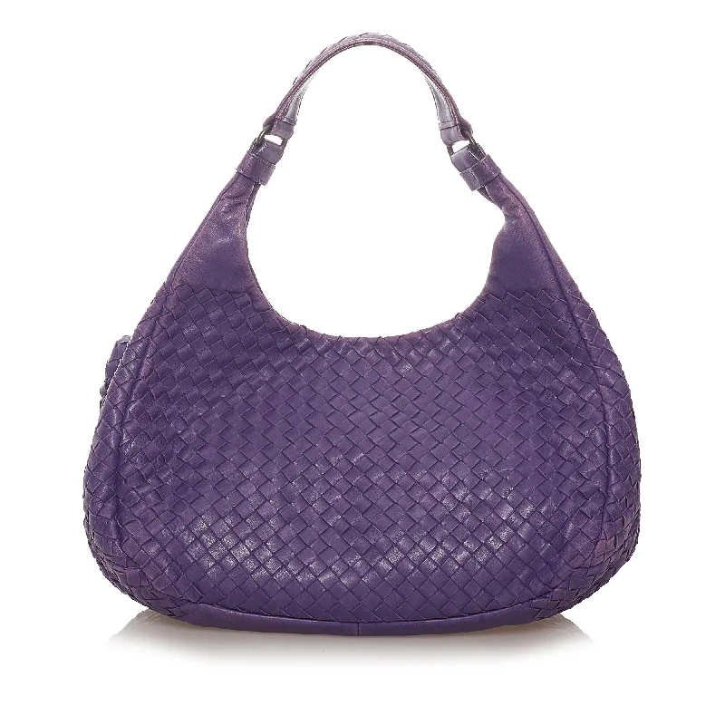 Bottega Veneta bags for business meetingsBottega Veneta Intrecciato Campana Leather Hobo Bag (SHG-27416)