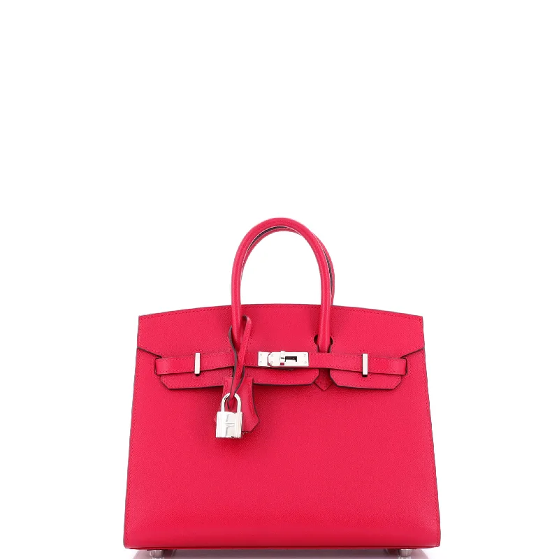 Eco-friendly tote bags for shoppingBirkin Sellier Bag Framboise Madame with Palladium Hardware 25