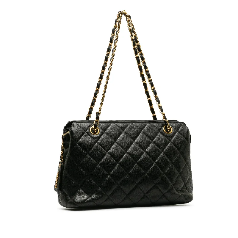 Chanel bags in luxury boutiques worldwideChanel Matelasse Caviar Leather Tote (DSQjnP)