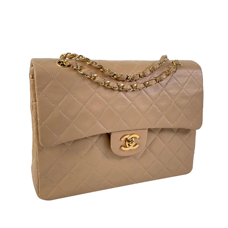 Chanel Limited Edition Handbag for CollectorsChanel Medium Tall Classic Lambskin Double Flap (zWn37H)