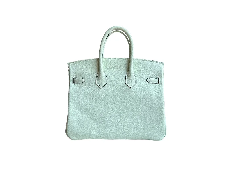 Hermes Birkin Bags in a Pale Mint Green for a Fresh and Refreshing LookHermes Birkin 25 Swift Vert Fizz PHW