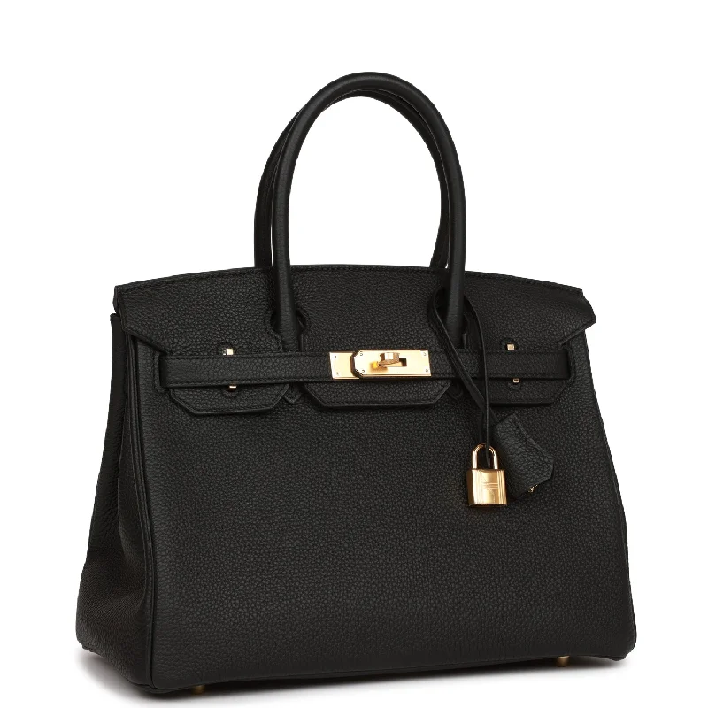 Hermes Birkin Bags in a Light Beige for a Soft and Sophisticated AestheticHermes Birkin 30 Black Togo Gold Hardware