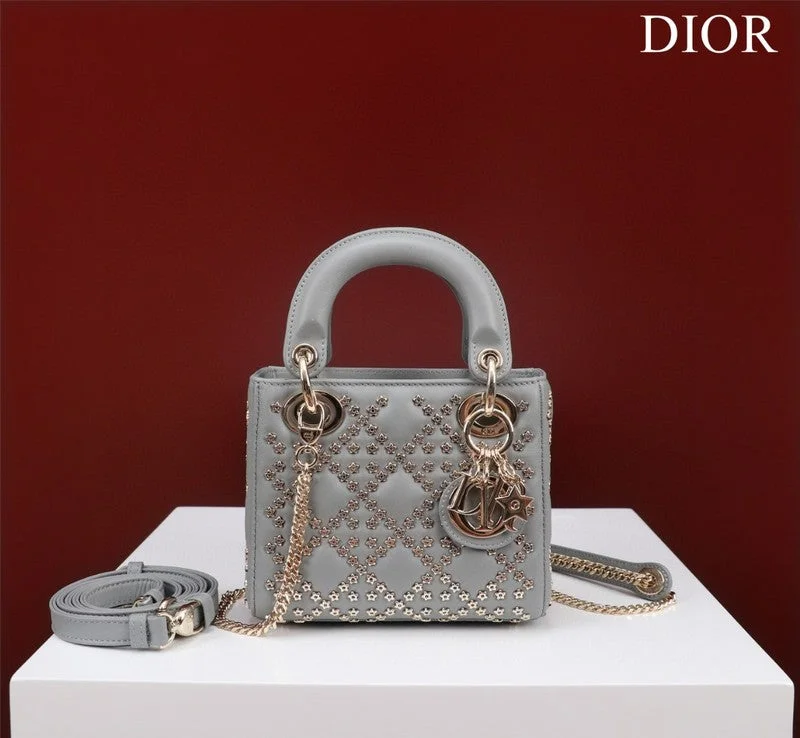 Christian Dior handbags with a back - pocket for quick storageDior Bag